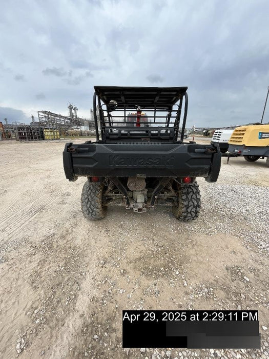 2019 Kawasaki Mule PRO-DXT - 3 Passenger 3 Seater, Standard Options, Backup Alarm, Beacon, Plastic Hard Top, Poly Windshield, Horn Kit