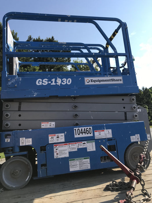 2020 Genie GS-1930 Fixed rails with chain entry gate - Pre A92.20