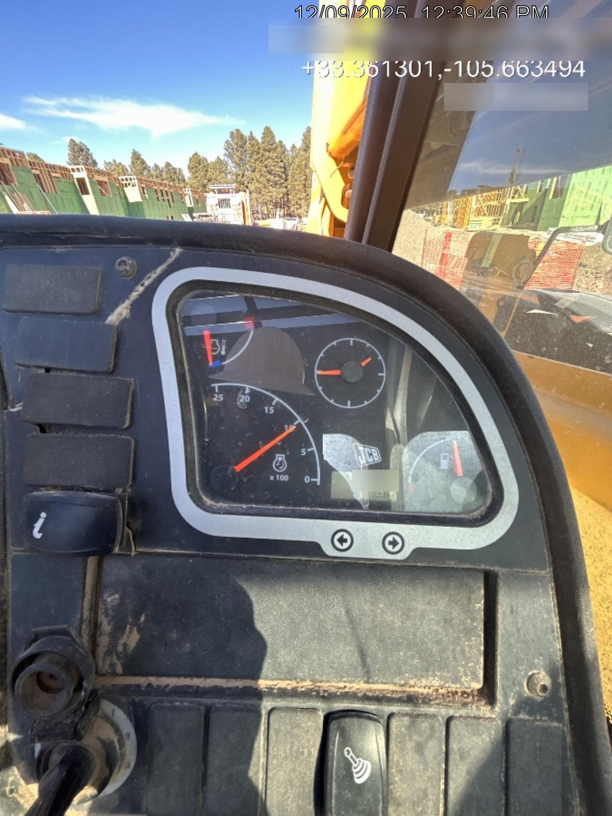 2019 JCB 506-36 Canopy, 74 HP, FF Tires, STD Worklight, Beacon, Aux Hydraulics, Lifting Eye, Back up Alarm w/48" Carriage/48" Forks