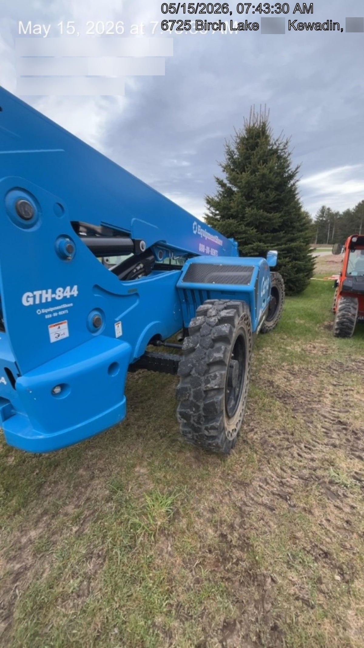 2024 Genie GTH-844 74Hp Dsl, Cab/Heat/Air, Sld Tires, LED WL, Bcn, L Hook, T3 + Access Control