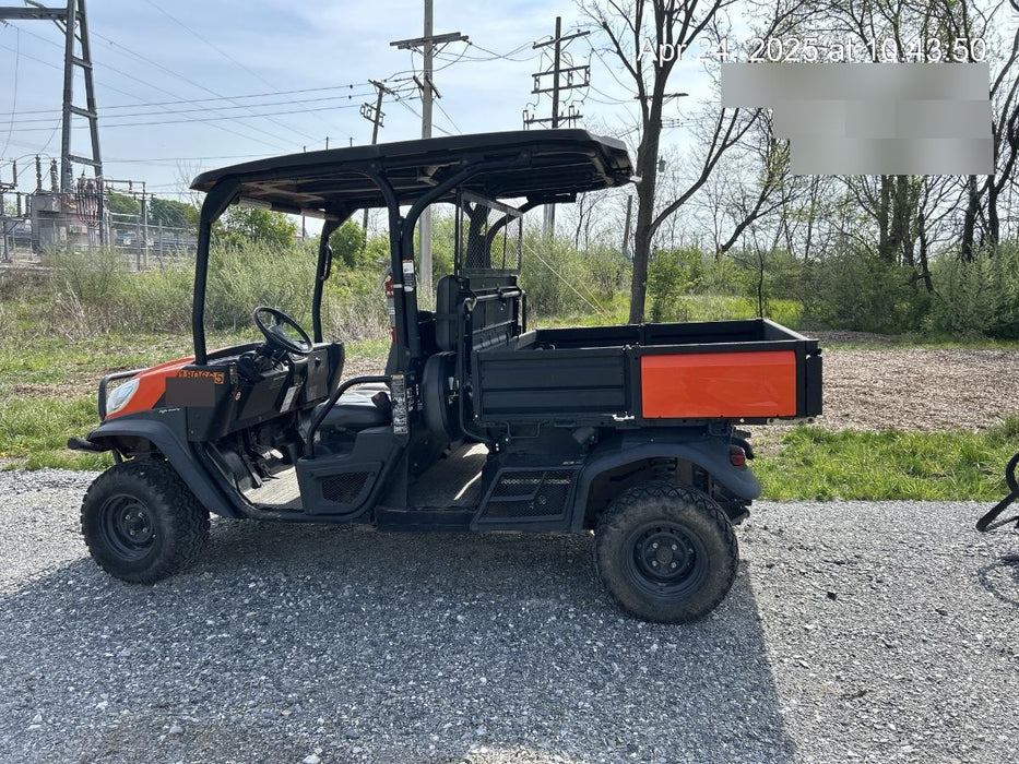 2021 Kubota RTV-X1140W-H Plastic Canopy, Windshield Acrylic Clear, LED Strobe Light, Wire Harness Kit, Back up Alarm