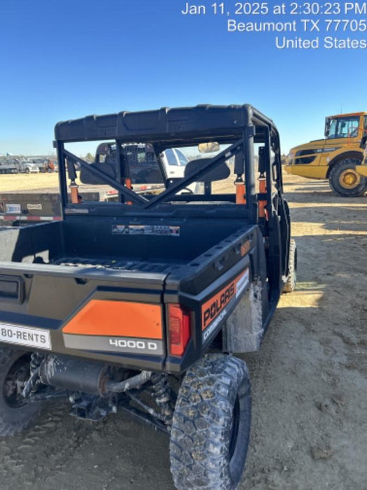 Polaris Pro XD 4000D AWD Canopy, Diesel, 4-6 Passenger, LED Strobe, Rearview Mirror