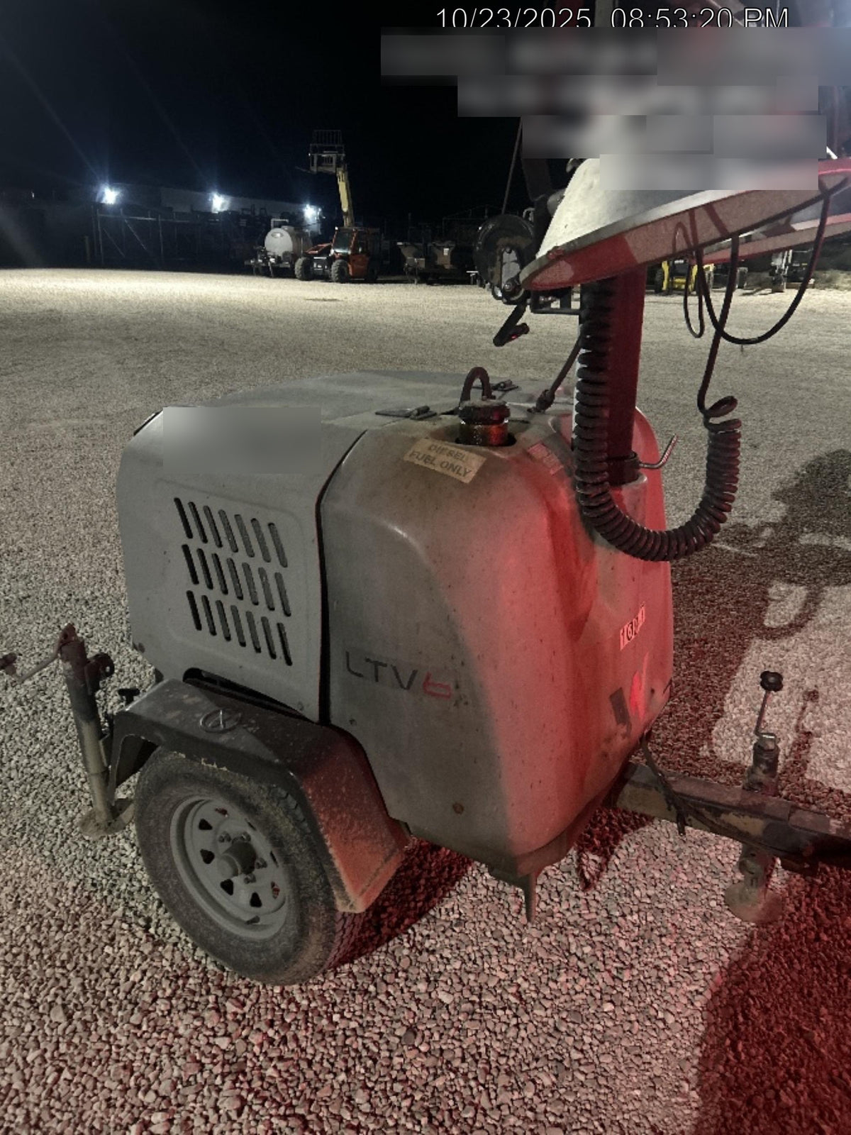 Wacker Neuson LTV6K-MH Wacker Neuson LTV6K Towable Light Tower