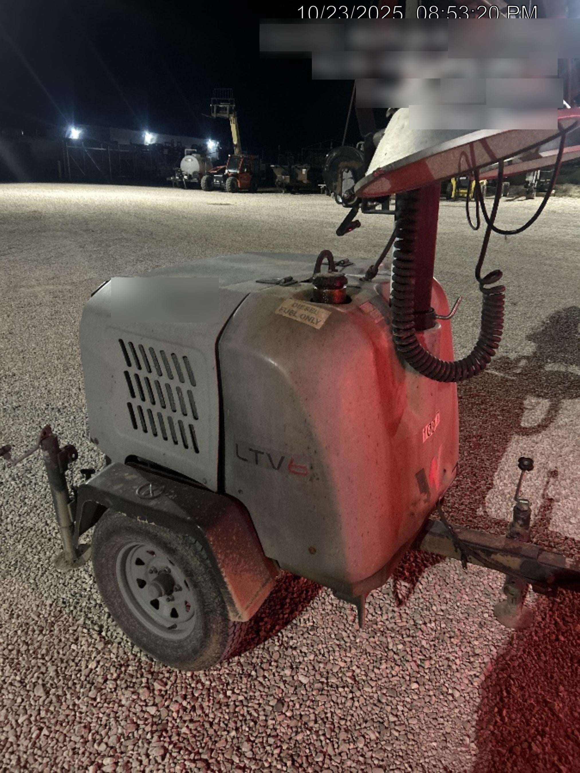 Wacker Neuson LTV6K-MH Wacker Neuson LTV6K Towable Light Tower