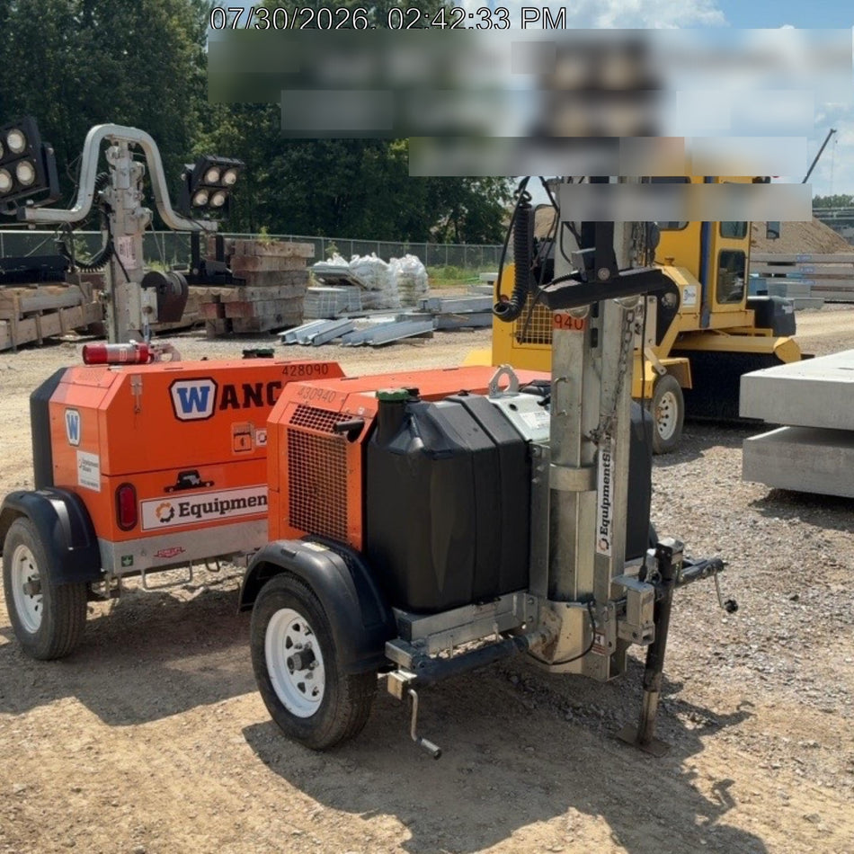 2024 Wanco WLTT-4MM4K Diesel, Deep Sea Controller, Shore Power Plug, Auto Start, (4) 350W LED Floodlights, 4kW Generator, 60 Gal Fuel Tank, 2" Ball, T3