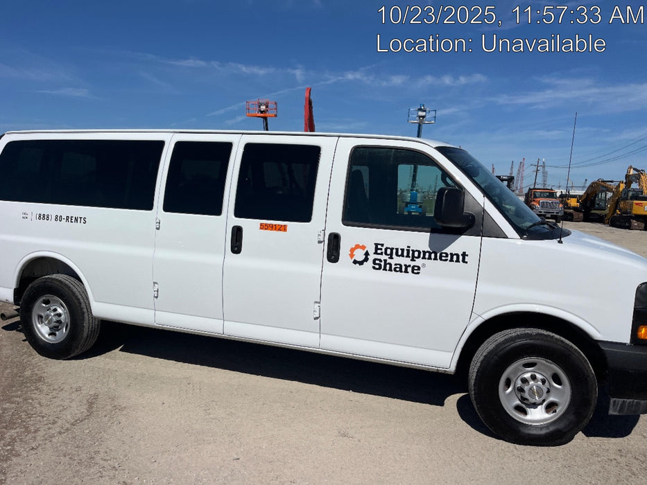 2025 CHEVROLET Express Van - Rental