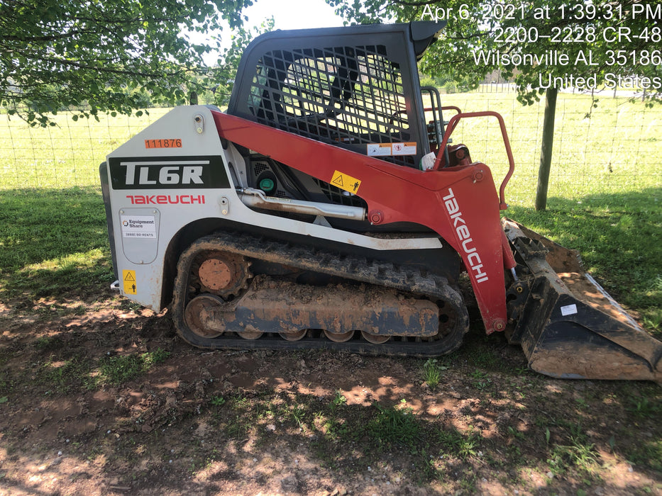 2020 Takeuchi TL6R Canopy, Manual QC