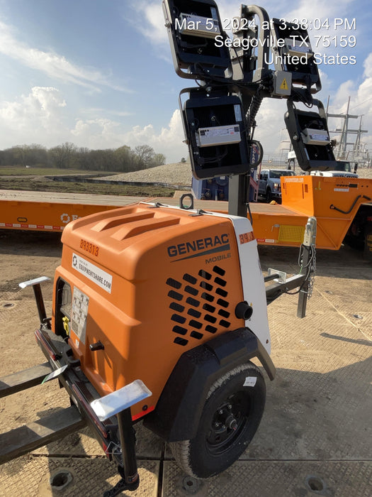 2024 Generac MLT2 Diesel, Flex Switch 120V Input, Powerzone Controller, 
(4) 320W LED Lights, 4kW Generator, 39.9 Gal Fuel Tank, 2" Ball, T3