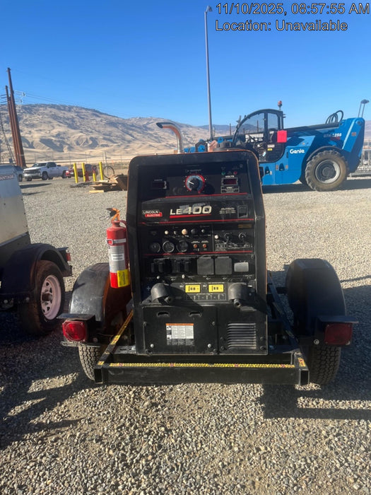 2022 Lincoln Electric LE400 Kubota V1505, Trlr, Cable Rack, Light Kit, ES Decals, T3