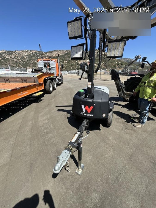 2024 Wacker Neuson LTT4 Diesel, Kohler KDW702, Deep Sea Controller, Auto Start, LED 320W, Bypass Outlet, T3