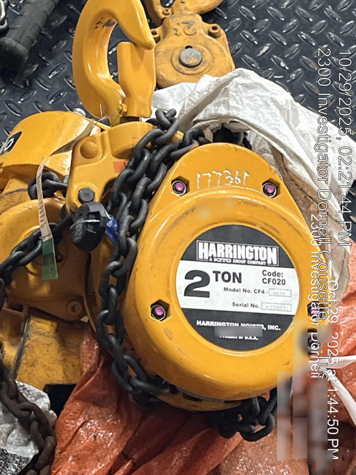 2021 HARRINGTON CF020-10