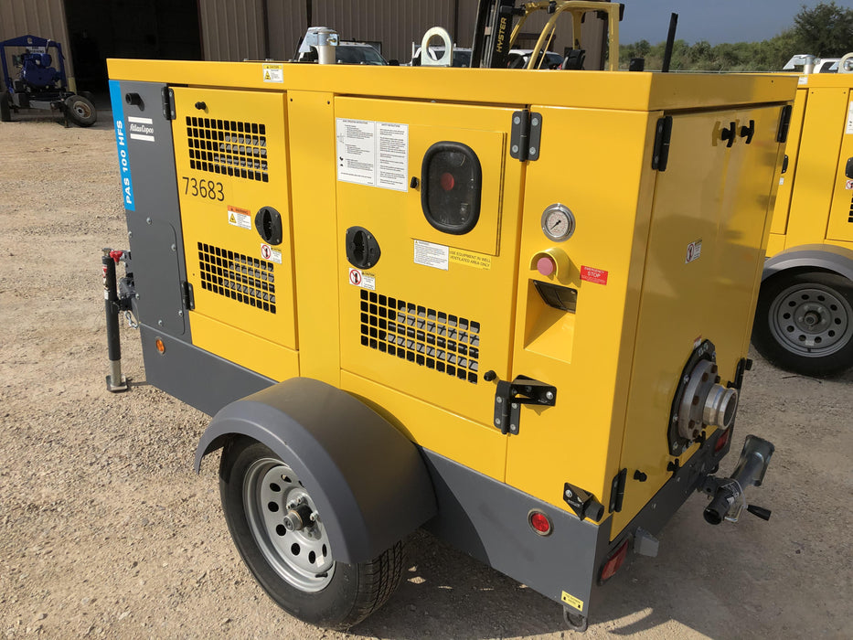 2020 ATLAS COPCO PAS 100 HF CS Enclosed