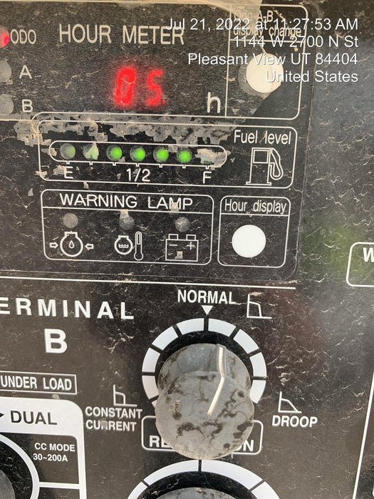 2020 Multiquip DLW400ESA4 400 amp Welder, 14kW, 120/240V, T4F Kubota, Trailer