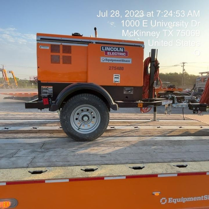 2022 Lincoln Electric LE400 Kubota V1505, Trlr, Cable Rack, Light Kit, ES Decals, T3