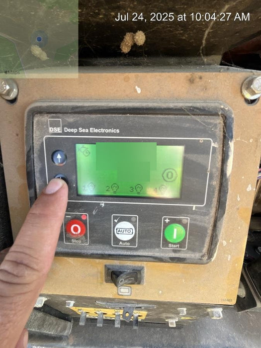 2022 Allmand NLV3GR (4) LED Light Fixture 350W, 23' Vertical Mast, 3kW Prime, Towable, Deep Sea L401, Leveling Jacks, Yanmar T4F 5.8hp