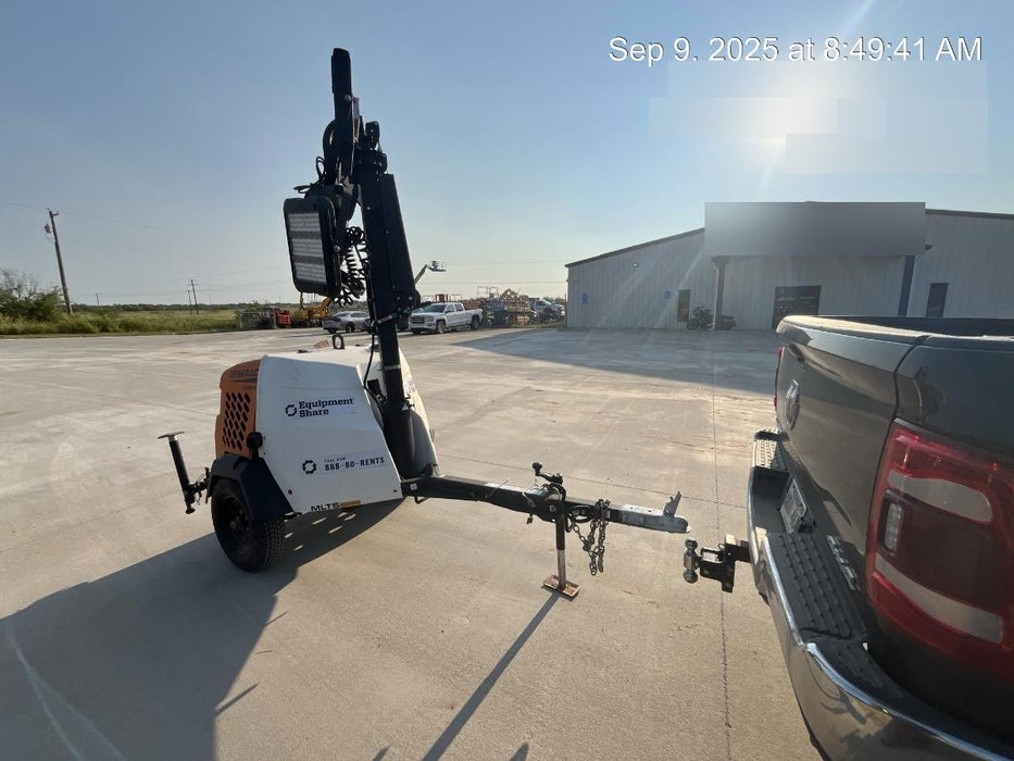 2023 Generac MLT2 Diesel, Flex Switch 120V Input, Powerzone Controller, (4) 320W LED Lights, 4kW Generator, 39.9 Gal Fuel Tank, 2" Ball, T3