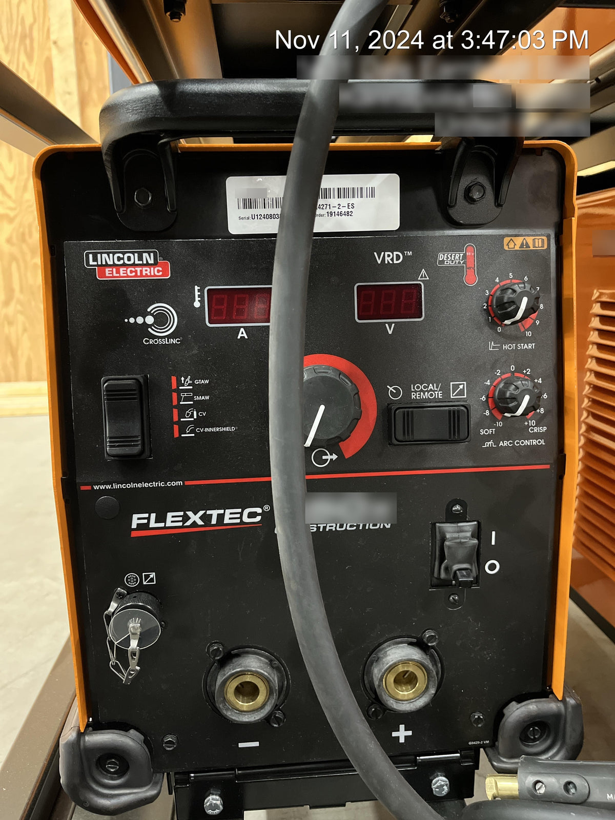 2024 LINCOLN ELECTRIC FLEXTEC 350X