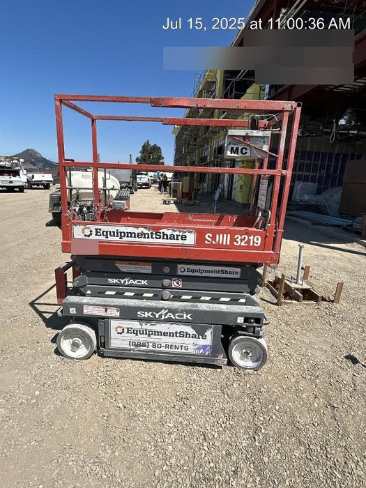 2019 Skyjack SJIII-3219 Standard w/Trojan Batteries