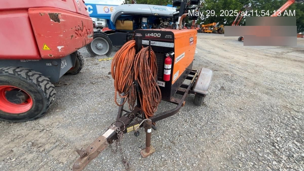 2023 Lincoln Electric LE400 Kubota V1505, Trlr, Cable Rack, Light Kit, ES Decals, T3