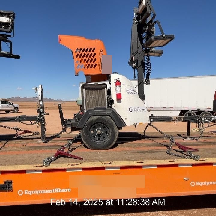 2023 Generac MLT2 Diesel, Flex Switch 120V Input, Powerzone Controller, (4) 320W LED Lights, 4kW Generator, 39.9 Gal Fuel Tank, 2" Ball, T3