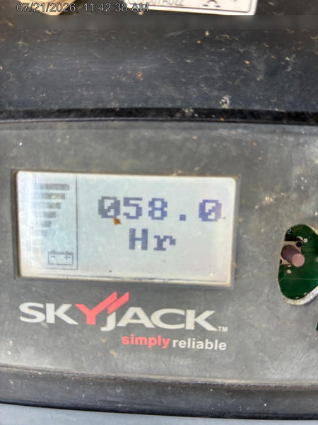 2024 Skyjack SJ3219 Electric Drive, Sld NM Tires, DBcns, RFRails, Power to Platform, T3 + Access Control