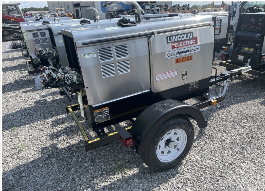 2024 Lincoln Electric LE400 Kubota V1505, Trlr, Cable Rack, Light Kit, ES Decals, T3