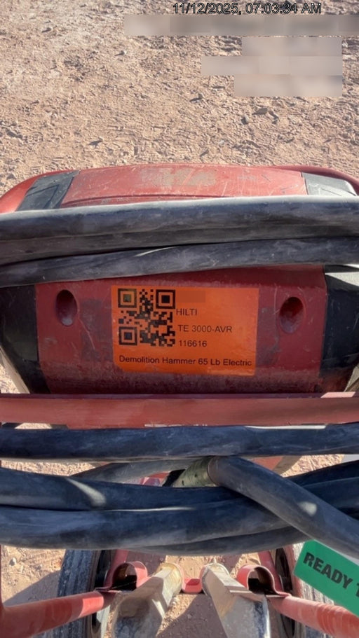 2020 HILTI TE 3000-AVR