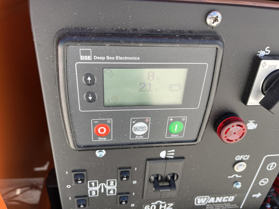 2024 Wanco WLTT-4MM4K Diesel, Deep Sea Controller, Shore Power Plug, Auto Start, (4) 350W LED Floodlights, 4kW Generator, 60 Gal Fuel Tank, 2" Ball, T3
