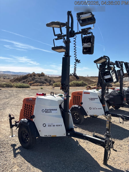 2023 Generac MLT2 Diesel, Flex Switch 120V Input, Powerzone Controller, (4) 320W LED Lights, 4kW Generator, 39.9 Gal Fuel Tank, 2" Ball, T3