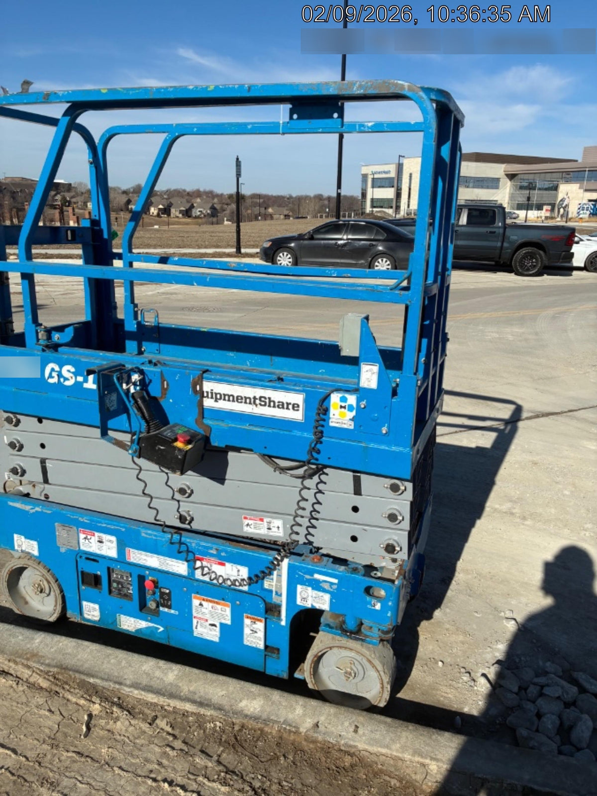 2020 Genie GS-1930 Solid Non Marking Tires, Beacon, Folding rails with half height swing gate