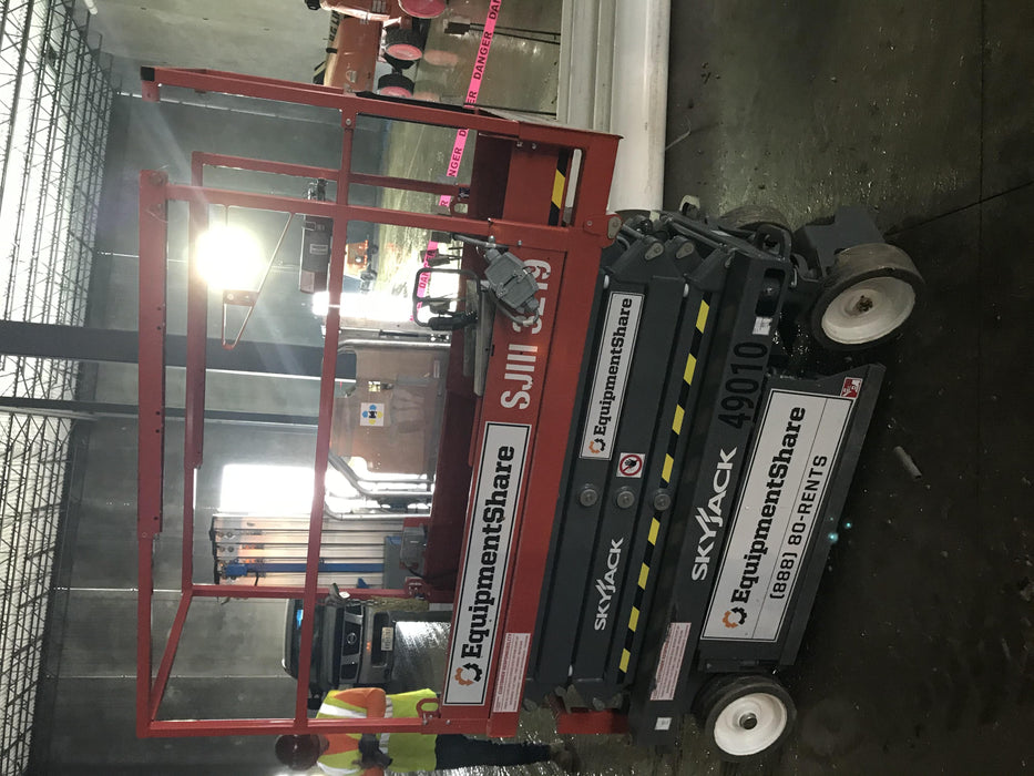 2019 Skyjack SJIII-3219 Standard Options, Trojan Batteries