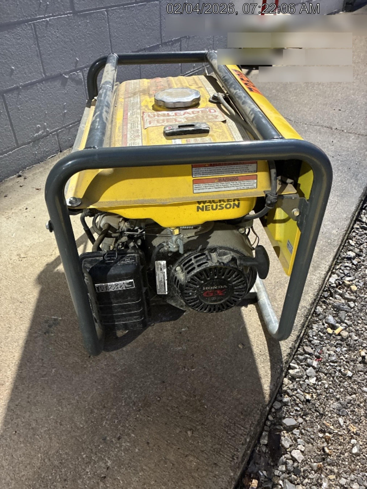 2020 WACKER NEUSON GP2500A