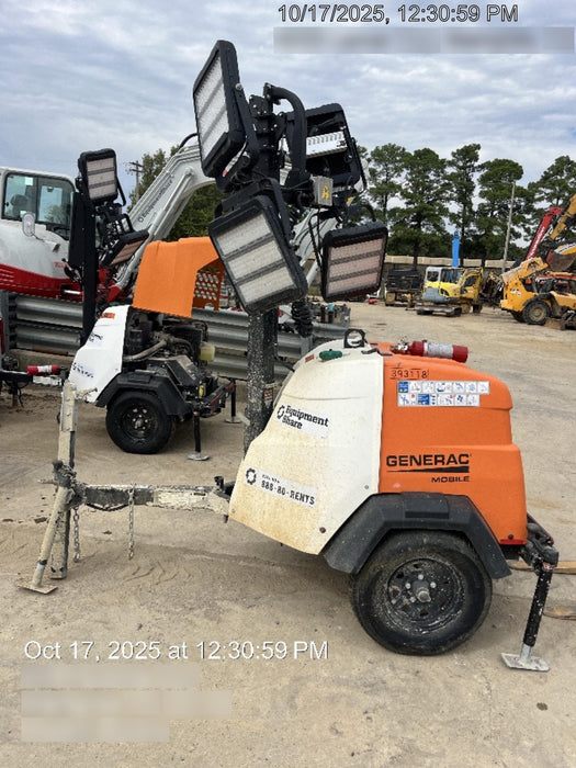 2024 Generac MLT2 Diesel, Flex Switch 120V Input, Powerzone Controller, 
(4) 320W LED Lights, 4kW Generator, 39.9 Gal Fuel Tank, 2" Ball, T3