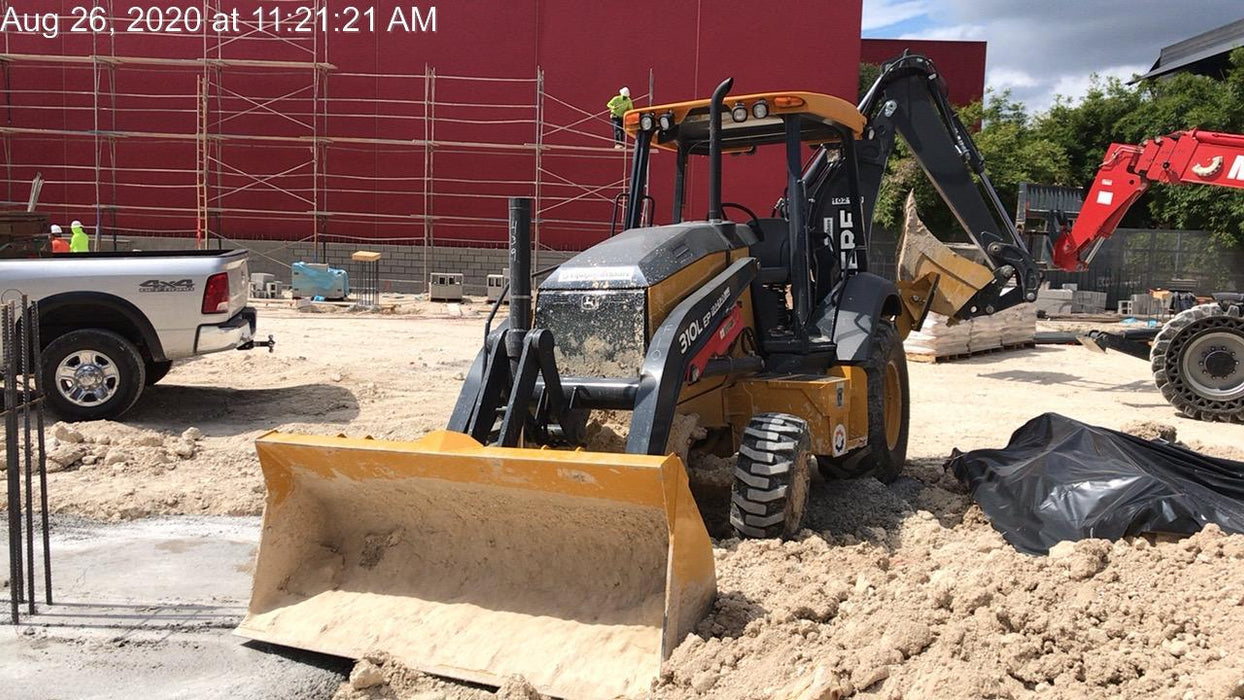 2020 John Deere 310LEP Canopy, 4WD, Standard Stick, Pilot Controls, 2 Way Hydraulics, TAG Manual QC