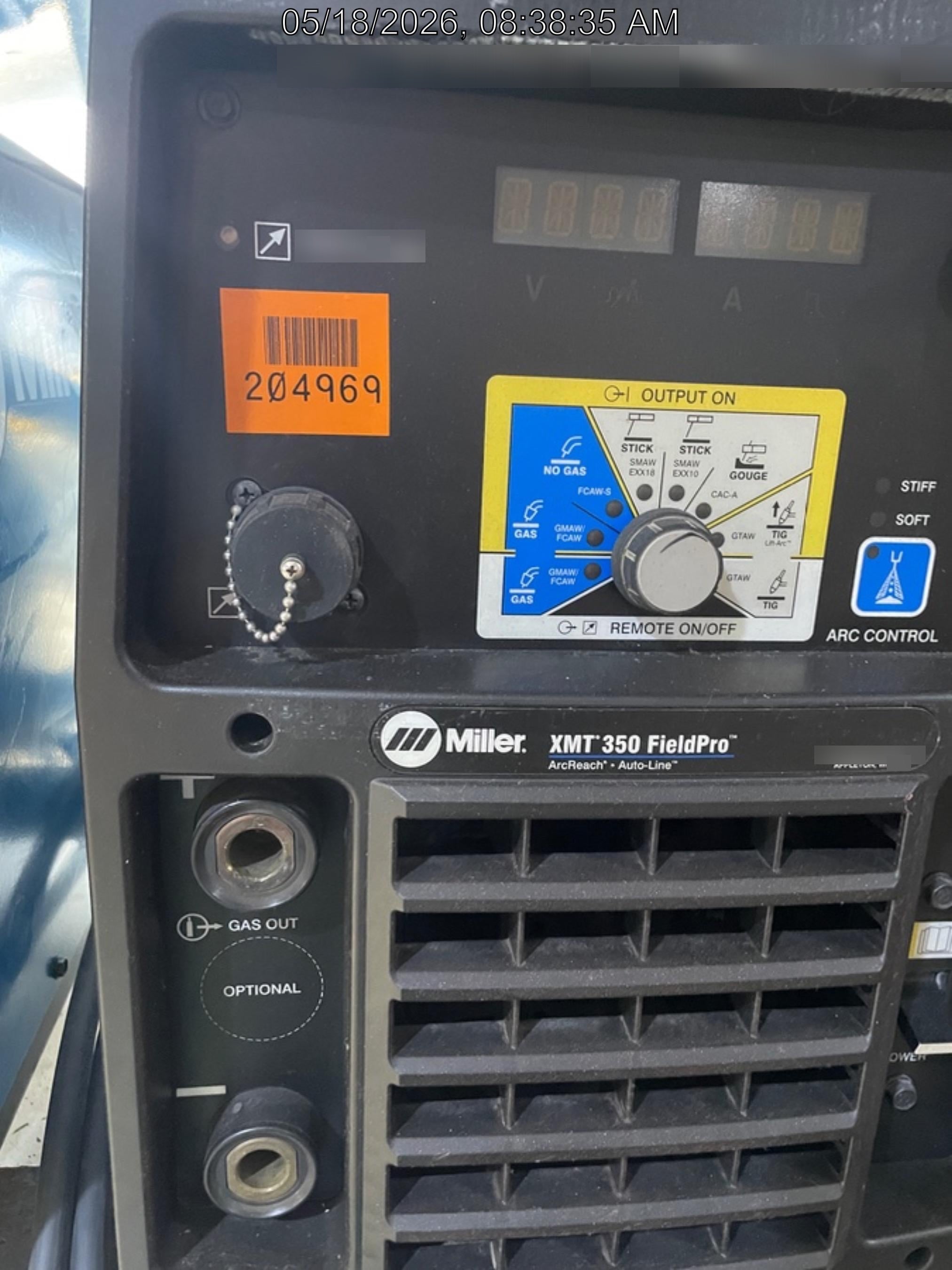 2021 MILLER ELECTRIC XMT 350