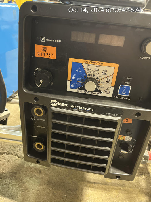 2021 MILLER ELECTRIC XMT 350