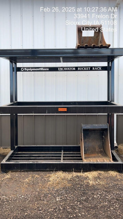 2024 FLUID POWER SUPPORT Excavator Bucket Rack