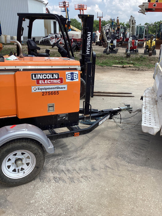 2022 Lincoln Electric LE400 Kubota V1505, Trlr, Cable Rack, Light Kit, ES Decals, T3