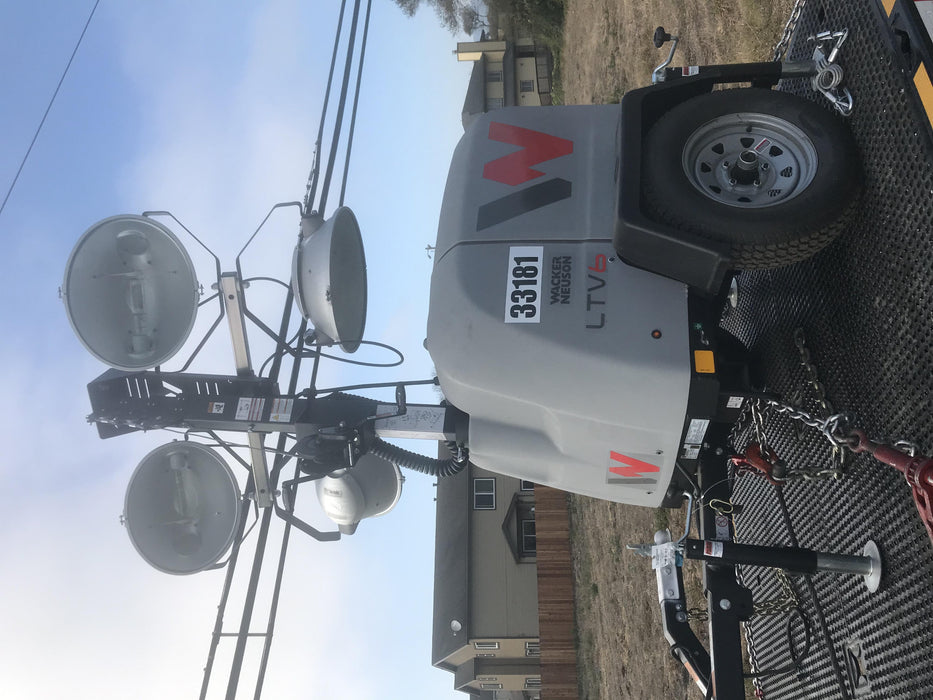 2019 Wacker Neuson LTV6L-MH Wacker Neuson LTV6L Mobile Light Tower w/Fuel Level Sensor Installed