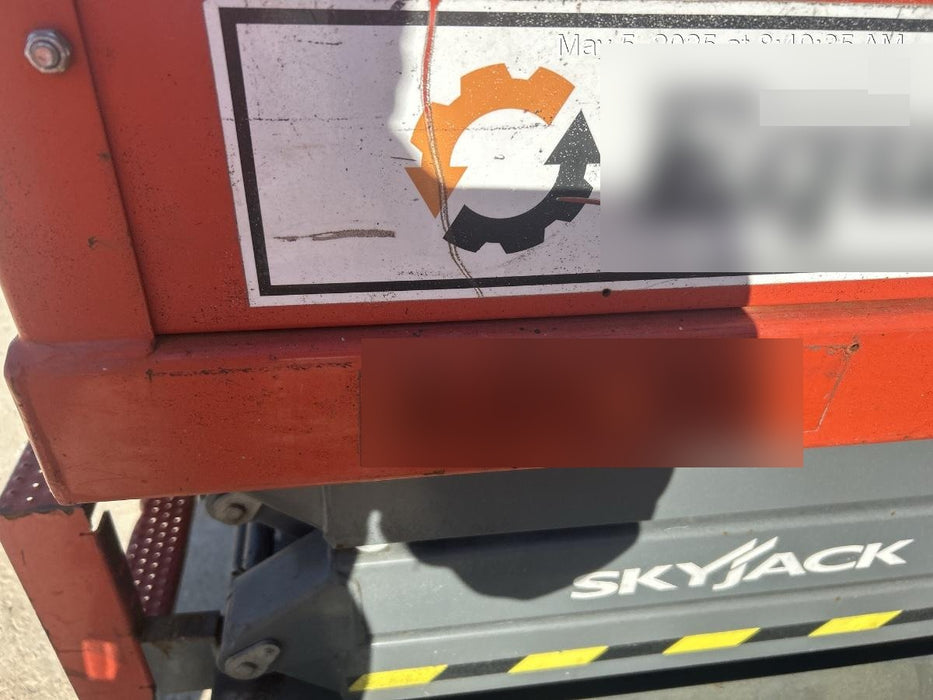 2019 Skyjack SJIII-3219 Standard Options, Trojan Batteries