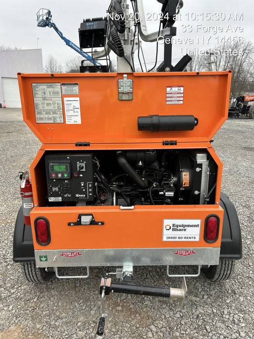2024 Wanco WLTT-4MM4K Diesel, Deep Sea Controller, Shore Power Plug, Auto Start, (4) 350W LED Floodlights, 4kW Generator, 60 Gal Fuel Tank, 2" Ball, T3