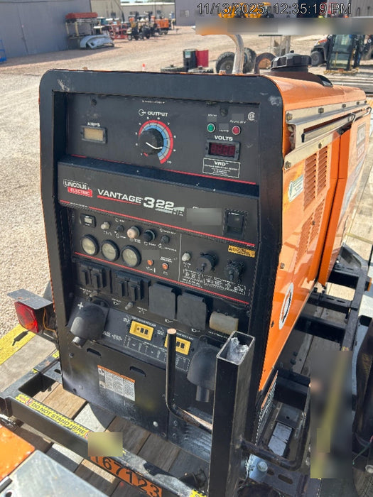 2022 Lincoln Electric LE400 Kubota V1505, Trlr, Cable Rack, Light Kit, ES Decals, T3