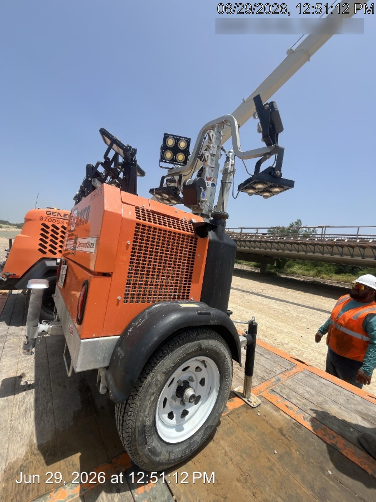 2024 Wanco WLTT-4MM4K Diesel, Deep Sea Controller, Shore Power Plug, Auto Start, (4) 350W LED Floodlights, 4kW Generator, 60 Gal Fuel Tank, 2" Ball, T3