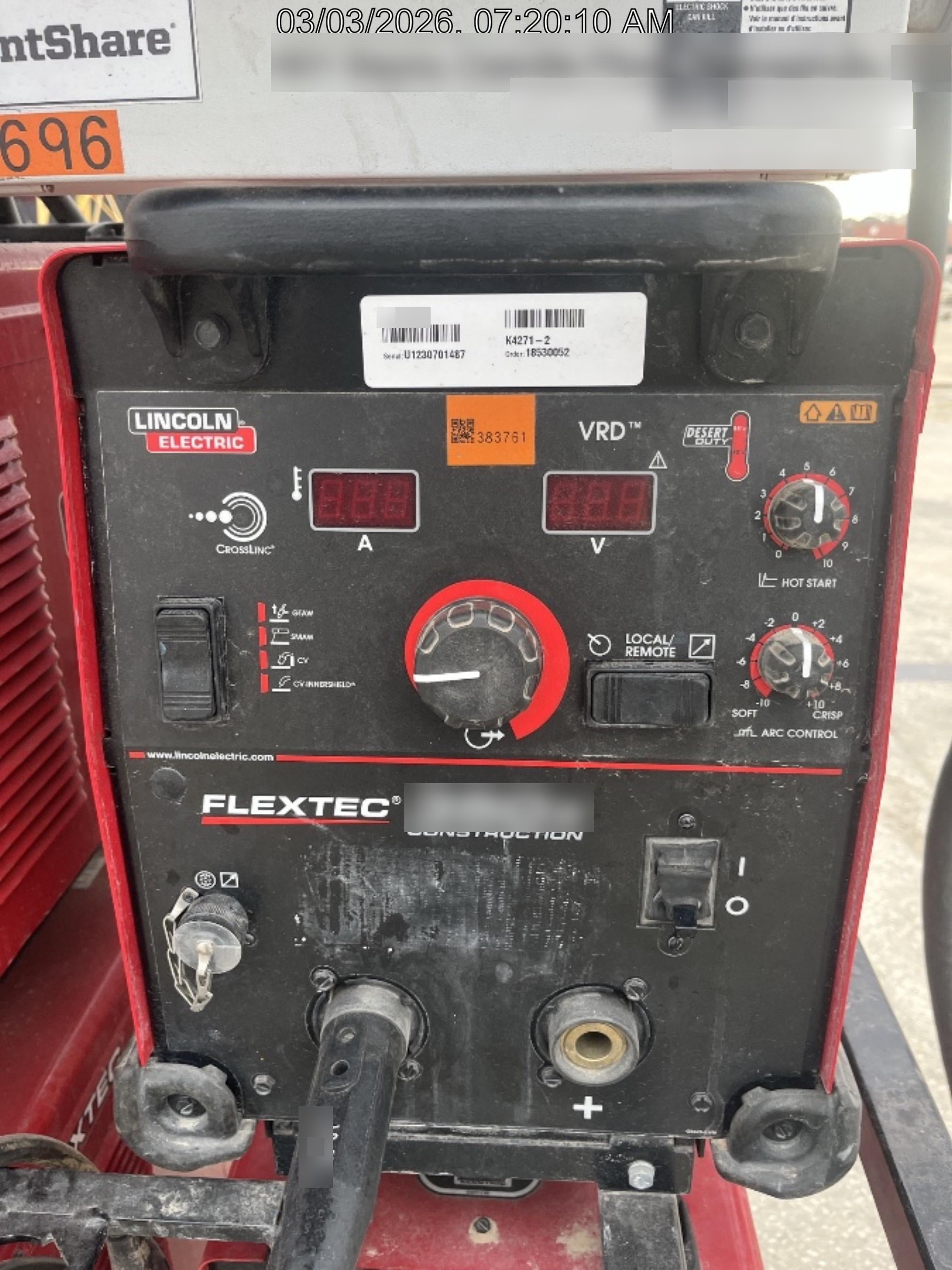 2024 LINCOLN ELECTRIC FLEXTEC 350X