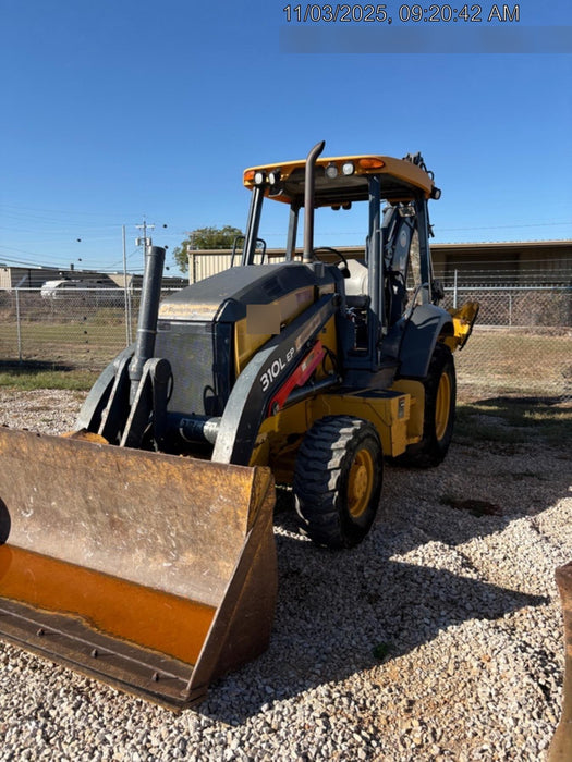 2019 John Deere 310LEP 4WD, Canopy, Standard dipper, ISO Controls, Rear Auxiliary Hydraulics w/Manual QC, Buckets: 12”, 18”, and 24”