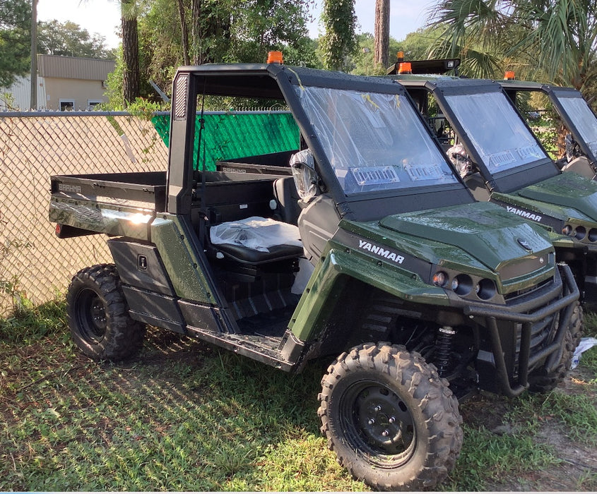 2021 Yanmar YU1000 Canopy, Steel Wheel, Poly WindShield, Beacon, Backup Alarm