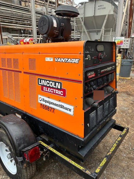 2021 Lincoln Electric Vantage 549X Ready Pak 3, ORANGE (includes trailer, cable rack, fender light kit)