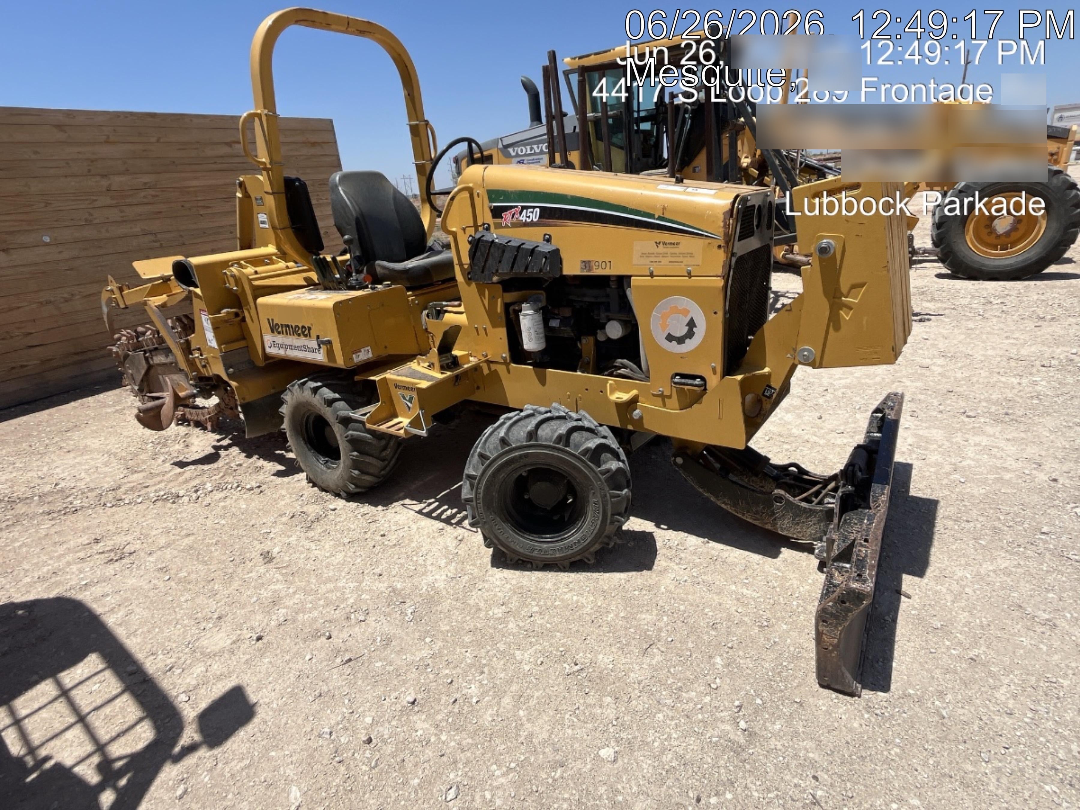 2019 VERMEER RTX450