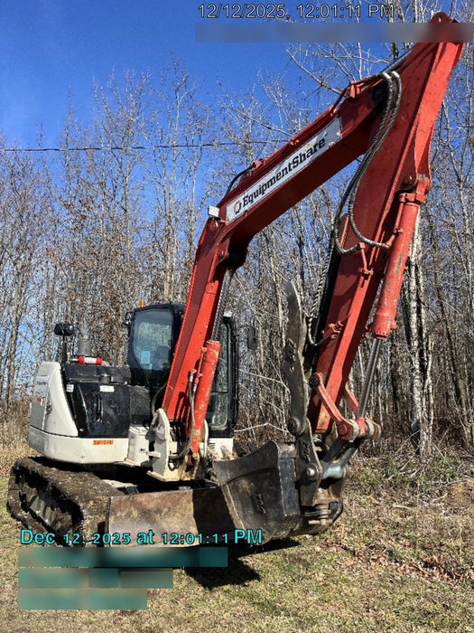 2020 Link-Belt 80X3EX 7'2" ARM, 17.7" rubber tracks, Multi function aux hydraulics