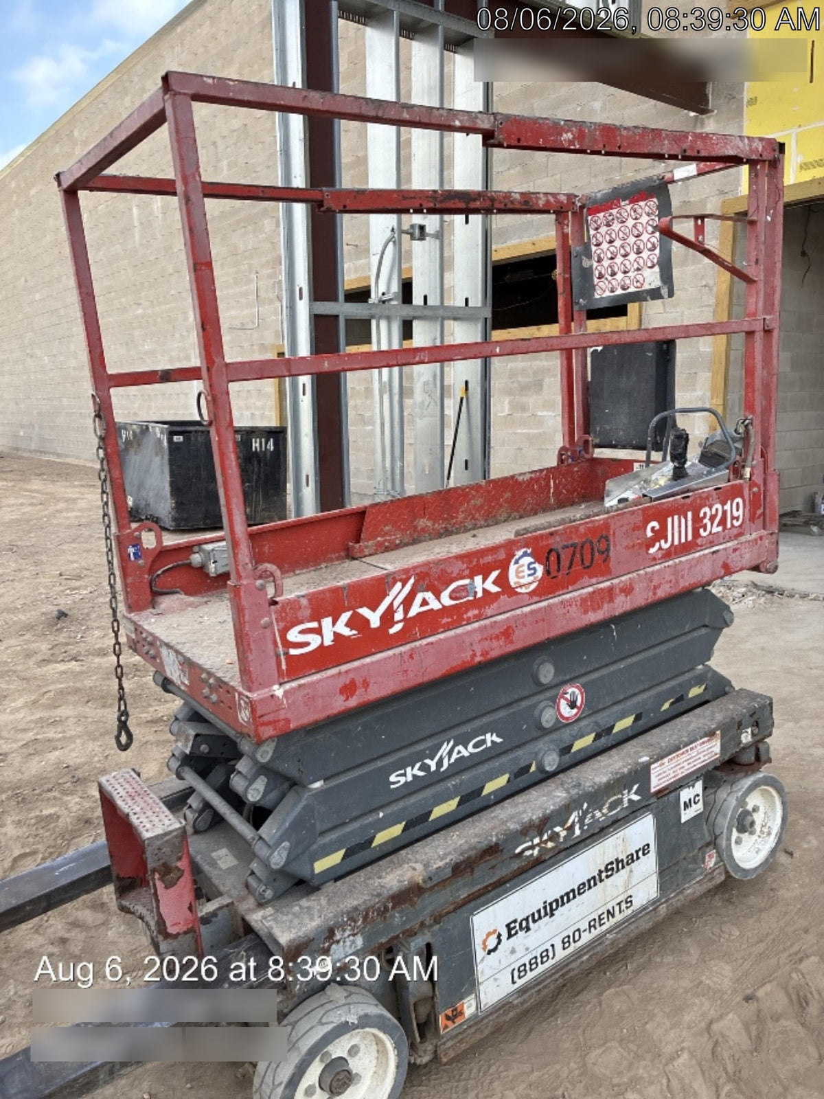 2016 SKYJACK SJIII-3219